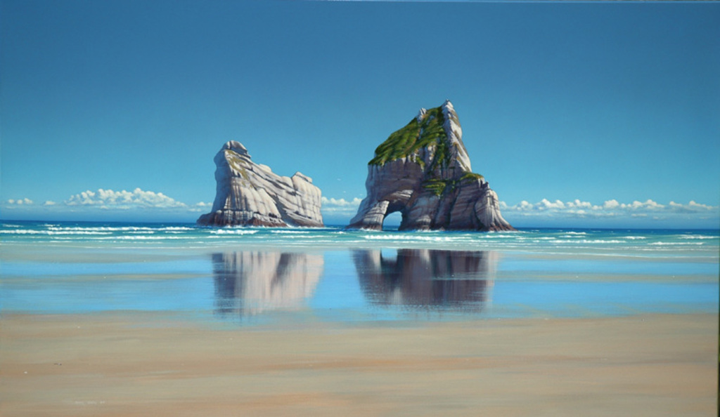 Archway Islands, Wharariki Beach